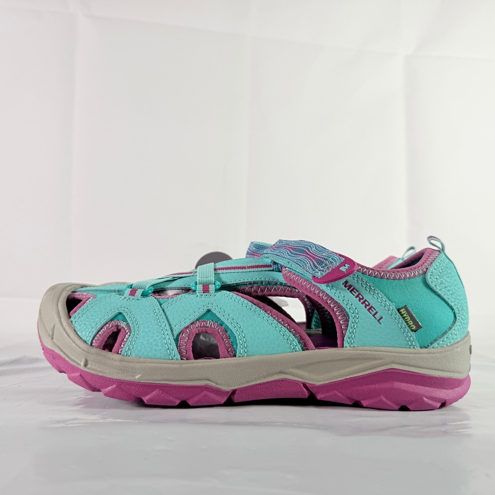 Merrell Hydro Girls Size 7‎ M Turquoise Purple Water Sport Sandals New in Box